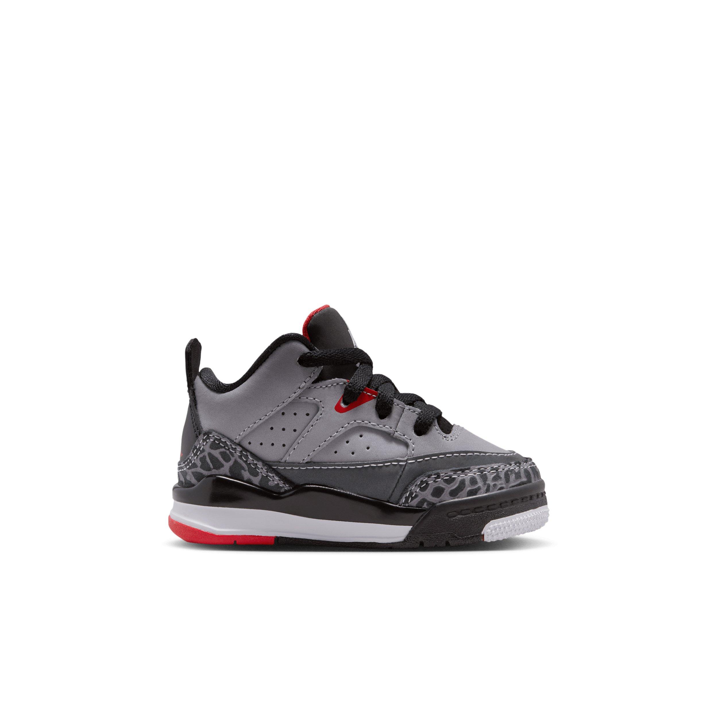 Jordan Son of Mars "Cement Grey/Black/Fire Red/White" Infant Boys' Shoe - GREY/BLACK/RED/WHITE
